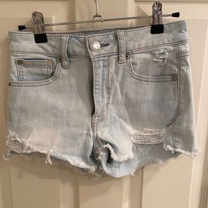 American Eagle High-rise Shortie Jean Short Size 0